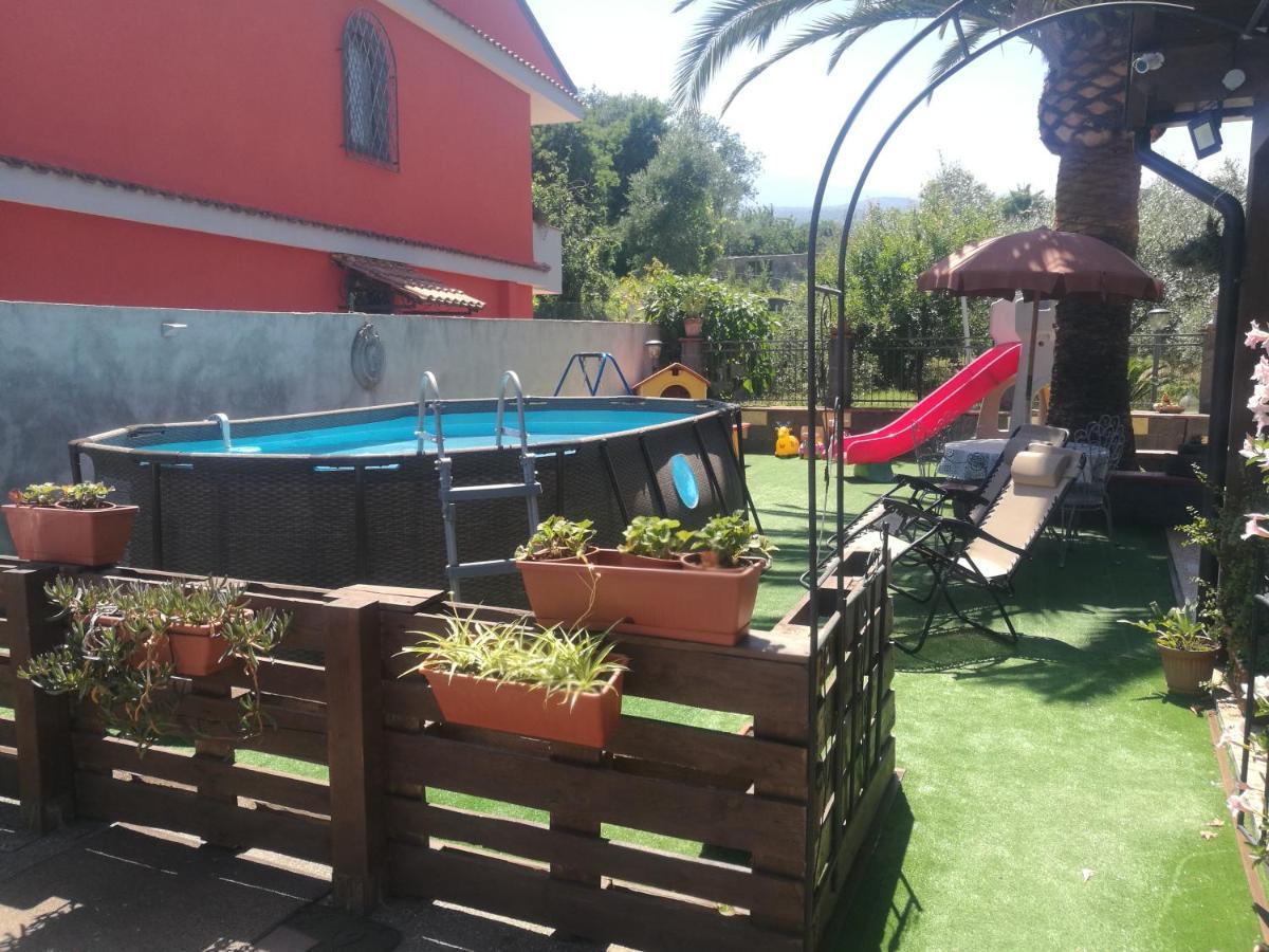 Casa Vacanza Tra Etna E Taormina Villa Ginevra Piedimonte Etneo Kültér fotó